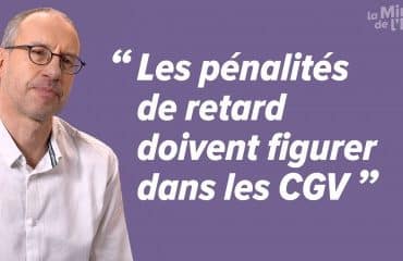 Les pénalités de retard